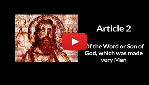 The 39 Articles of Religion: Article 2