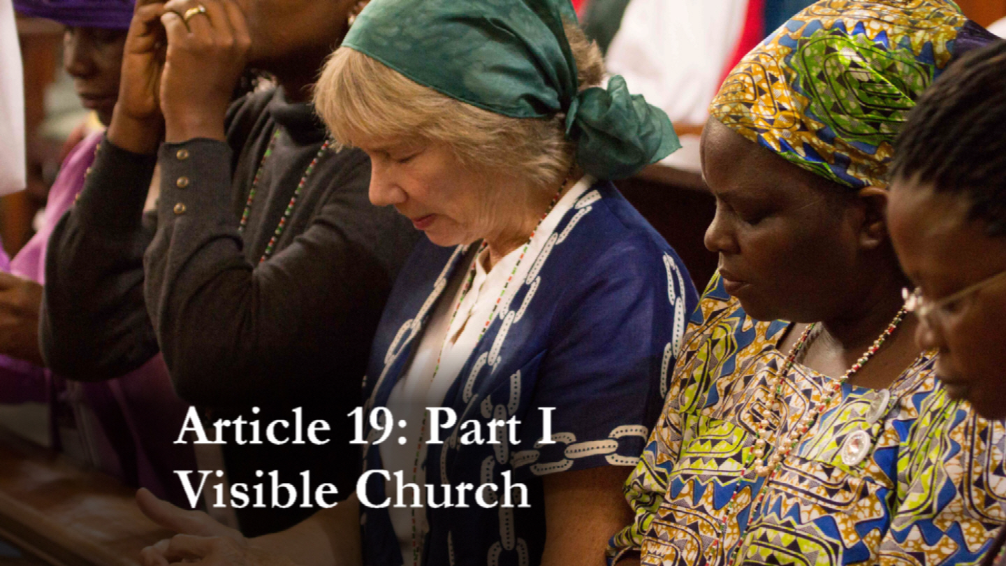 Article 19: Part 1 Church Visible