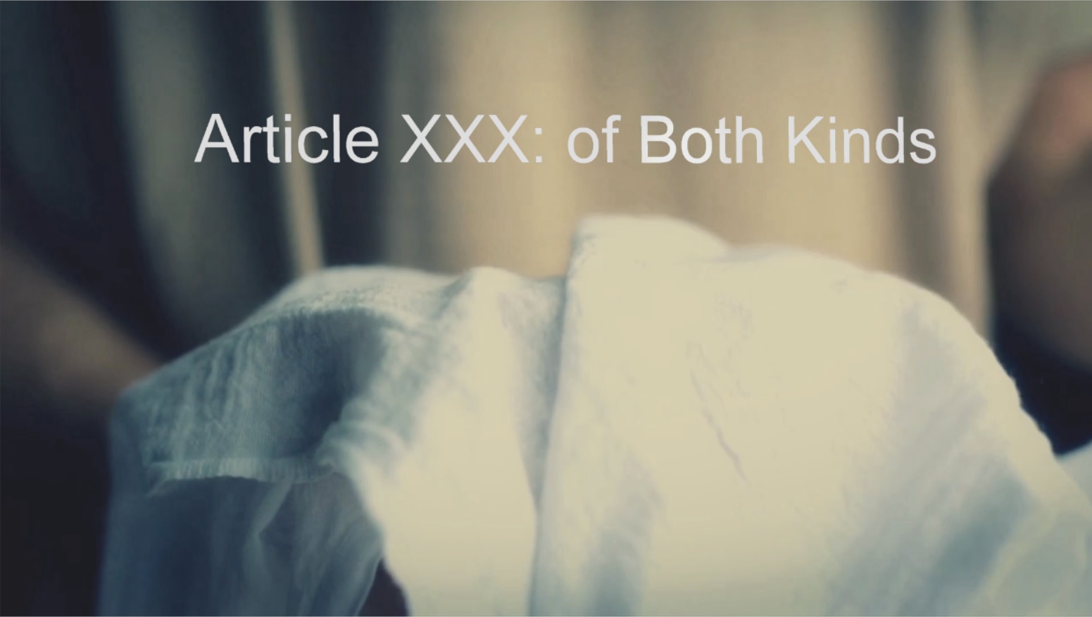 Article XXX: of Both Kinds