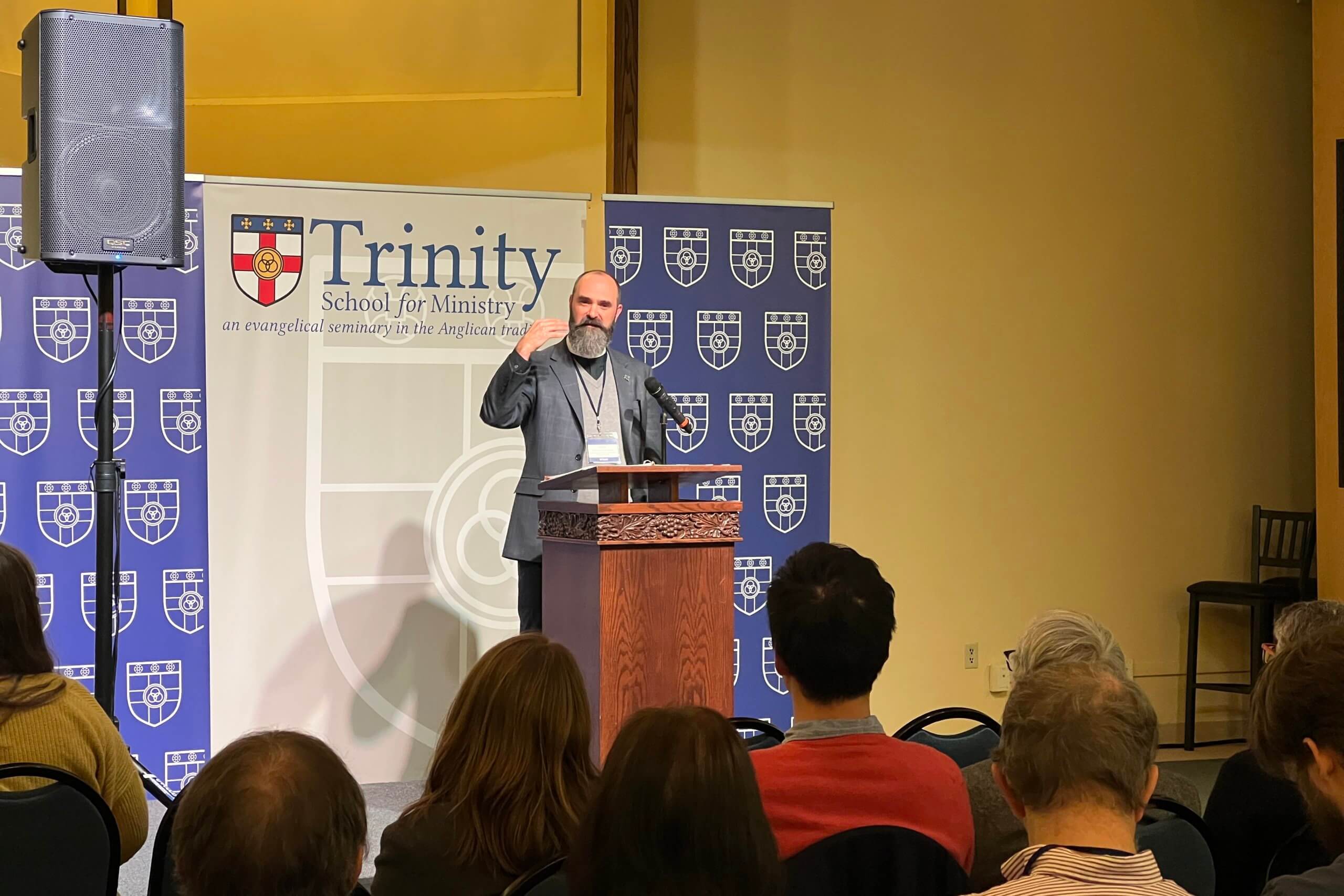 Canon Mark Speaks at Trinity School for Ministry’s Revitalization Seminar